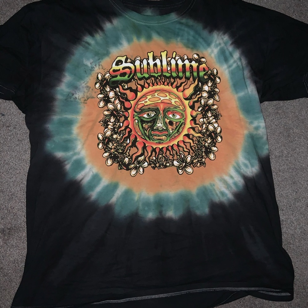 Sublime tie dye t shirt